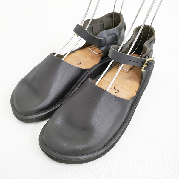 AURORA SHOES 未使用 Chinese Mary Jane チャイニーズメリージェーン 定価33000円 6C 靴 ブラック レディース オーロラシューズ【中古】5-0523G♪#