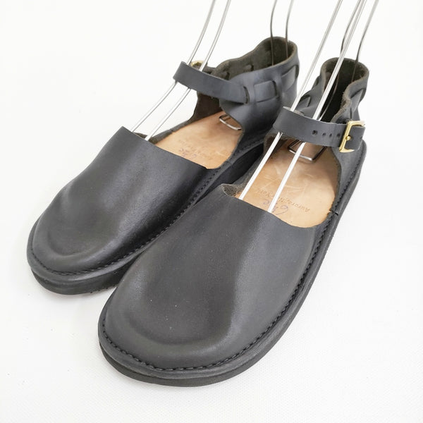 AURORA SHOES 未使用 Chinese Mary Jane チャイニーズメリージェーン 定価33000円 6.5C 靴 ブラック レディース オーロラシューズ【中古】5-0523G♪