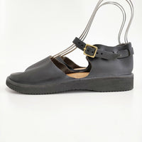 AURORA SHOES 新品 Chinese Mary Jane チャイニーズメリージェーン 定価33000円 7C 靴 ブラック レディース オーロラシューズ【中古】5-0523G♪