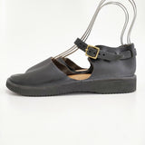 AURORA SHOES 新品 Chinese Mary Jane チャイニーズメリージェーン 定価33000円 7C 靴 ブラック レディース オーロラシューズ【中古】5-0523G♪