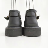 AURORA SHOES 新品 Chinese Mary Jane チャイニーズメリージェーン 定価33000円 7C 靴 ブラック レディース オーロラシューズ【中古】5-0523G♪
