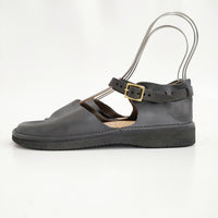 AURORA SHOES 未使用 Chinese Mary Jane チャイニーズメリージェーン 定価33000円 7.5C 靴 ブラック レディース オーロラシューズ【中古】5-0523G♪