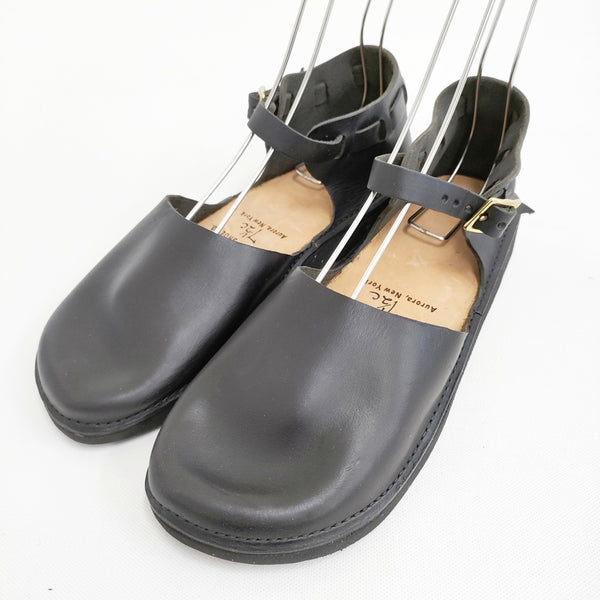 AURORA SHOES 新品 Chinese Mary Jane チャイニーズメリージェーン 定価33000円 7.5C 靴 ブラック レディース オーロラシューズ【中古】5-0523G♪