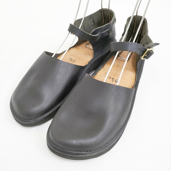 AURORA SHOES 未使用 Chinese Mary Jane チャイニーズメリージェーン 定価33000円 8.5C 靴 ブラック レディース オーロラシューズ【中古】5-0523G♪