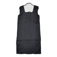 MM6/Maison Margiela ウール サテン 切替 S32CT0622 STN460 ノースリーブ ワンピース ブラウン ブラック レディース エムエム6/メゾンマルジェラ【中古】5-0606S△