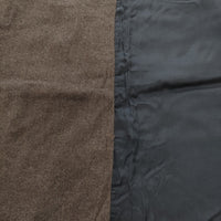 MM6/Maison Margiela ウール サテン 切替 S32CT0622 STN460 ノースリーブ ワンピース ブラウン ブラック レディース エムエム6/メゾンマルジェラ【中古】5-0606S△