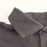 tricot COMME des GARCONS ウール 変形 製品染め TH-B003 AD2021 サイズM 長袖シャツ ブラック レディース トリココムデギャルソン【中古】5-1006T◎