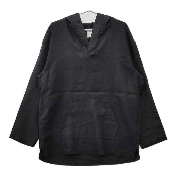 Ron Herman Linen OX Mexican Parker 3520700137 メキシカン パーカー ブラック レディース ロンハーマン【中古】5-0714M∞