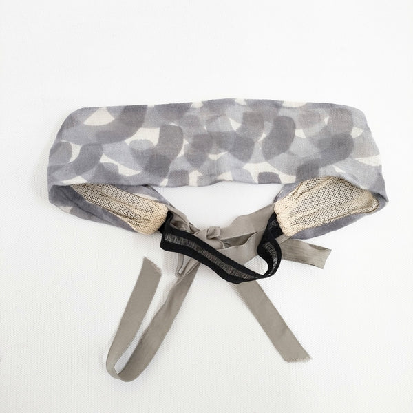 mina perhonen aalto ヘッドドレス ヘアバンド ヘアアクセサリー グレー レディース ミナペルホネン【中古】5-0825G◎