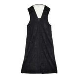 yuni シャーベット ジャンパースカート 定価26400円 1701OP001242 ワンピース 24aw ブラック レディース ユニ【中古】5-0906T∞