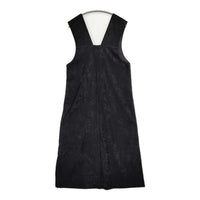yuni シャーベット ジャンパースカート 定価26400円 1701OP001242 ワンピース 24aw ブラック レディース ユニ【中古】5-0906T∞