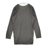 JURGEN LEHL J0114UB923 シルクウール サイズL チュニック グレー レディース ヨーガンレール【中古】5-1105M∞