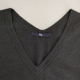 45R/45rpm フロート縮絨ロングベスト 定価31900円 ノースリーブ ワンピース ブラック レディース フォーティーファイブアールピーエム【中古】5-1105T∞