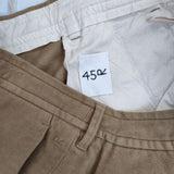 45R/45rpm モールサージのストレッチスリムパンツ 定価25300円 パンツ ベージュ レディース フォーティーファイブアールピーエム【中古】5-1105T∞