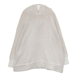 45R/45rpm ふわふわ裏毛フード 定価29700円 パーカー ホワイト レディース フォーティーファイブアールピーエム【中古】5-1105T∞