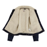 TOMMY JEANS 裏ボア デニムジャケット サイズM ブルゾン デニムジャケット ブルー レディース トミー ジーンズ【中古】5-1210A♪