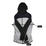 DESCENTE ウォーム スウェット パーカー グレー ブラック メンズ デサント【中古】5-1105T∞