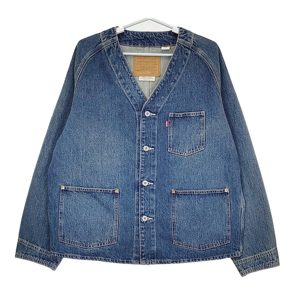 JOURNAL STANDARD/Levi's 別注UNION ENGINEER CARDIGAN カーディガン 25SS ブルー レディース ジャーナルスタンダード/リーバイス【中古】5-0514M♪