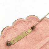 tamas/KAMIORI KAORI ヴィンテージビーズ 星 真鍮 ブローチ ピンクベージュ レディース タマス/カミオリカオリ【中古】5-0630G∞