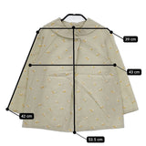 Sally Scott 57-64-2023 ジャガード キューブ柄 プルオーバー ブラウス シャツ ベージュ イエロー レディース サリースコット【中古】5-0707M△