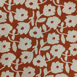 Sally Scott 新品 Relief Flower 花柄 オパール加工 定価30800円 ロングスカート オレンジ ベージュ レディース サリースコット【中古】5-0730M∞