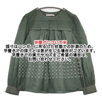 mina perhonen flower beads エンブロイダリーブラウス zs1125 刺繍