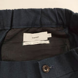 Graphpaper Hard Flannel Wide Tapered Trousers 定価44000円 GM233-40084 パンツ 23AW ブルーグリーン メンズ グラフペーパー【中古】5-1030T∞