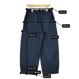 Graphpaper Hard Flannel Wide Tapered Trousers 定価44000円 GM233-40084 パンツ 23AW ブルーグリーン メンズ グラフペーパー【中古】5-1030T∞