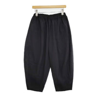COMME des GARCONS ウール テーパード GJ-P010 イージー パンツ AD2022 ブラック レディース コムデギャルソン【中古】5-0927G∞