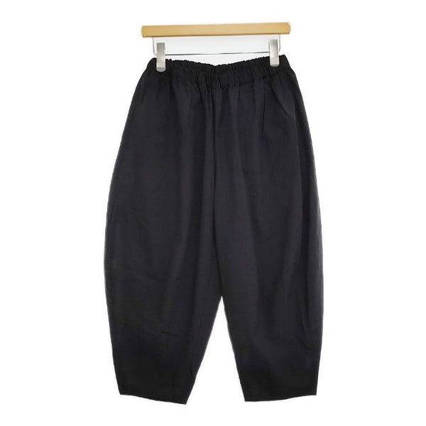 COMME des GARCONS ウール テーパード GJ-P010 イージー パンツ AD2022 ブラック レディース コムデギャルソン【中古】5-0927G∞