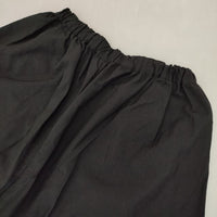 COMME des GARCONS ウール テーパード GJ-P010 イージー パンツ AD2022 ブラック レディース コムデギャルソン【中古】5-0927G∞