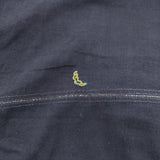 JURGEN LEHL コットン インド製 J0162FB873 半袖 コットン 野菜刺繍 ワンピース ネイビー レディース ヨーガンレール【中古】5-0606S△