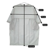 ista-ire 新品 シアサッカー 2wayワンピース 定価12100円 ワンピース ミントグリーン レディース イスタイーレ【中古】5-0803M∞