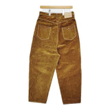 mina perhonen fete テーパードパンツ DN4566 定価55000円 フロッキー パンツ 2023-24aw キャメル レディース ミナペルホネン【中古】5-1116T∞