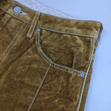 mina perhonen fete テーパードパンツ DN4566 定価55000円 フロッキー パンツ 2023-24aw キャメル レディース ミナペルホネン【中古】5-1116T∞