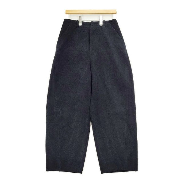 mina perhonen predawn ABA4562 定価72600円 ウールコットン パンツ 23AW ネイビー レディース ミナペルホネン【中古】5-1116T∞