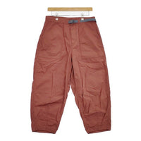 THE NORTH FACE PURPLE LABEL Ripstop Wide Cropped Pants NT5064N パンツ ワインレッド メンズ ザノースフェイスパープルレーベル【中古】5-0714G∞