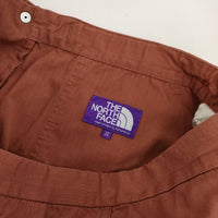 THE NORTH FACE PURPLE LABEL Ripstop Wide Cropped Pants NT5064N パンツ ワインレッド メンズ ザノースフェイスパープルレーベル【中古】5-0714G∞