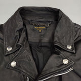 A VONTADE レザー ロードマスター ダブル 牛革 ライダースジャケット ブラック メンズ アボンタージ【中古】5-1030T∞