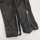 A VONTADE レザー ロードマスター ダブル 牛革 ライダースジャケット ブラック メンズ アボンタージ【中古】5-1030T∞