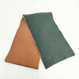 45R/45rpm バイカラー 無地 ストール マフラー グレー ミズイロ ブラウン グリーン レディース フォーティーファイブアールピーエム【中古】5-1014T◎