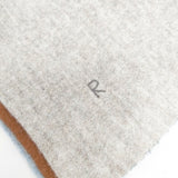 45R/45rpm バイカラー 無地 ストール マフラー グレー ミズイロ ブラウン グリーン レディース フォーティーファイブアールピーエム【中古】5-1014T◎