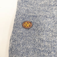 45R/45rpm 超ガーゼのマフラー ストール ブルー レディース フォーティーファイブアールピーエム【中古】5-0723G◎