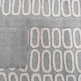 mina perhonen grass window 刺繍 ra3005 ウールノースリーブドレス ワンピース グレー レディース ミナペルホネン【中古】5-1116T∞