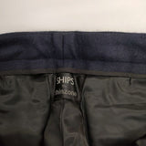 THE SHINZONE/SHIPS ウール センタープレススラックス パンツ ネイビー レディース シンゾーン/シップス【中古】5-0921T∞