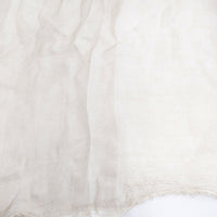 Faliero Sarti モダール シルク 金ラメ マフラー ストール ベージュ レディース ファリエロサルティ【中古】5-0918G◎