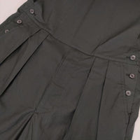 Scye Overall Shorts 定価61600円 1123-81068 オーバーオール ブラック レディース サイ【中古】5-0927M∞