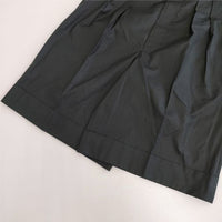 Scye Overall Shorts 定価61600円 1123-81068 オーバーオール ブラック レディース サイ【中古】5-0927M∞
