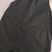 Scye Overall Shorts 定価61600円 1123-81068 オーバーオール ブラック レディース サイ【中古】5-0927M∞