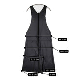 Scye Overall Shorts 定価61600円 1123-81068 オーバーオール ブラック レディース サイ【中古】5-0927M∞